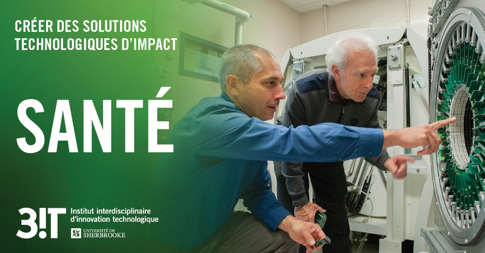 Plusieurs chercheurs interdisciplinaires collaborent &agrave; l'&eacute;laboration de scanners, dont le Pr&nbsp;Roger Lecomte de la Facult&eacute; de m&eacute;decine et des sciences de la sant&eacute;.