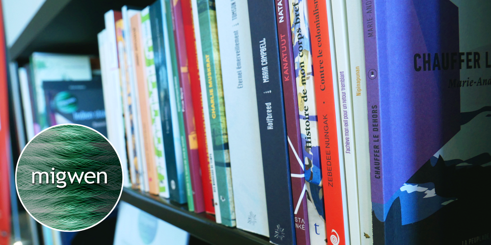 La nouvelle collection &laquo;&nbsp;migwen&nbsp;&raquo;, disponible &agrave; l'Espace Anne-H&eacute;bert de la Facult&eacute; des lettres et sciences humaines, a &eacute;t&eacute; &eacute;tablie en collaboration avec la Librairie Hannenorak, situ&eacute;e &agrave; Wendake.