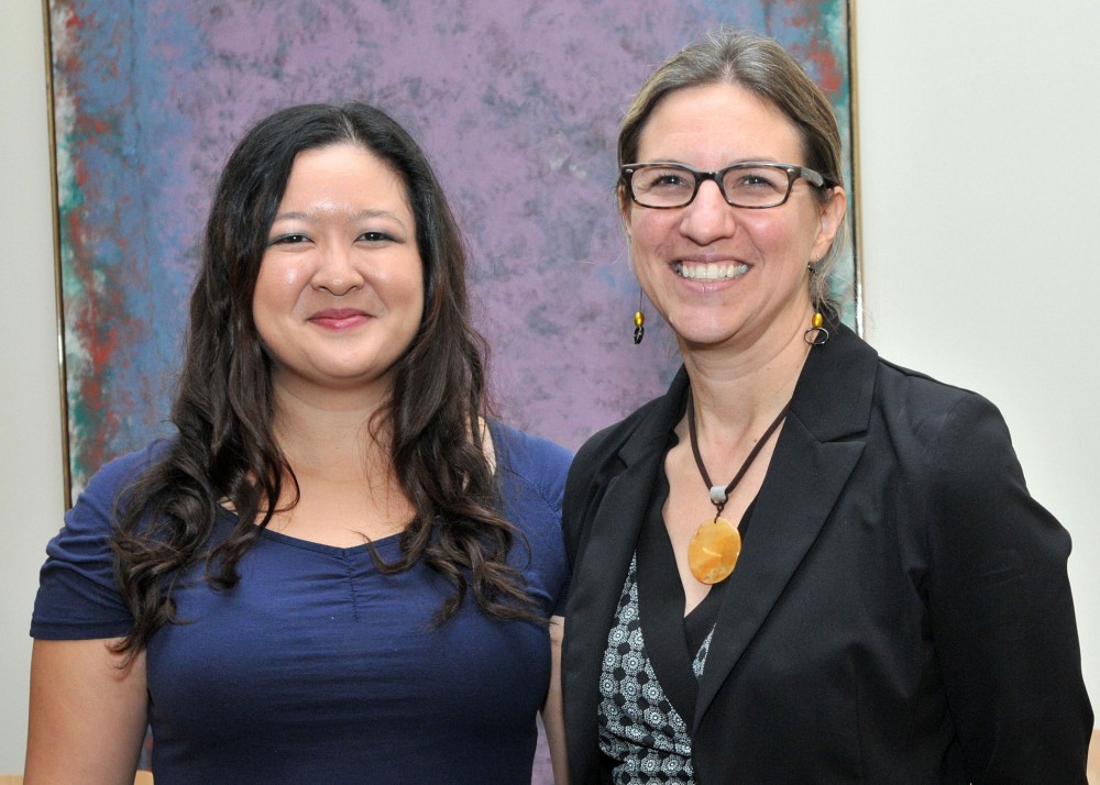 Jennifer Blain et Pre Marie-Jos&eacute;e Boucher