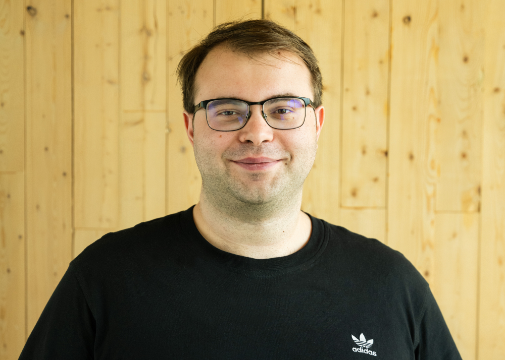 Boris&nbsp;Varbanov, stagiaire postdoctoral dans le groupe du Pr Alexandre BlaisPhoto : Martin Blache