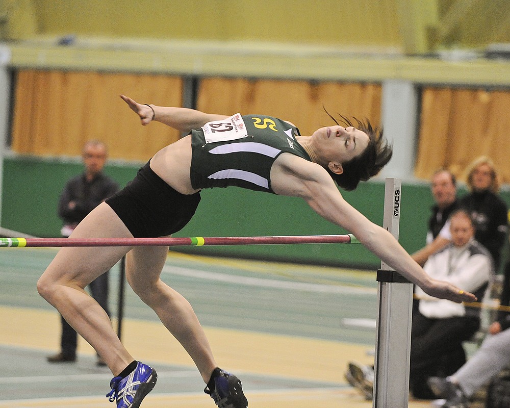 Pascale D&eacute;lisle a r&eacute;alis&eacute; sa meilleure performance &agrave; vie au saut en hauteur avec un bond de 1,68&nbsp;m&egrave;tres.