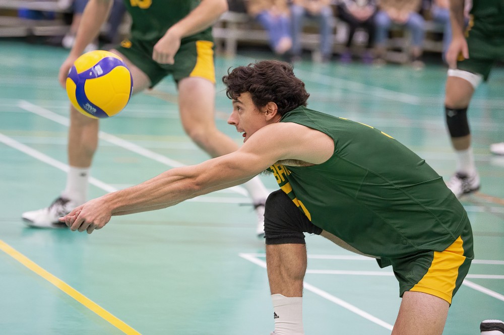 Le Vert & Or reviendra &agrave; domicile pour la match ultime demain apr&egrave;s-midi &agrave; compter de 16 h 30.Cr&eacute;dit photo : Yves Longpr&eacute;/Vert & Or de l'UdeS