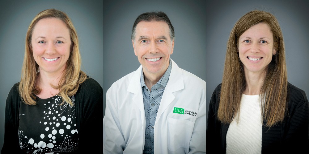 M&eacute;lanie Morin, Paul Bessette&nbsp;et Korine Lapointe-Milot, tous&nbsp;chercheuses et chercheur de l&rsquo;IRCUS.