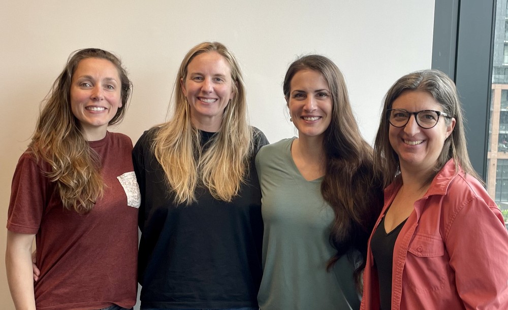 Ad&egrave;le Morvannou, Eva Monson, Julie-Christine Cotton et Nancy Roy