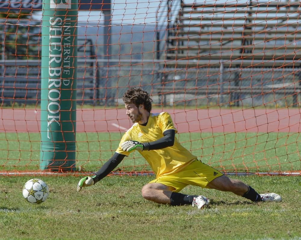 Le gardien Benjamin Marquis effectuait un retour au jeu apr&egrave;s avoir &eacute;t&eacute; absent durant plusieurs matchs en raison d'une commotion c&eacute;r&eacute;brale.