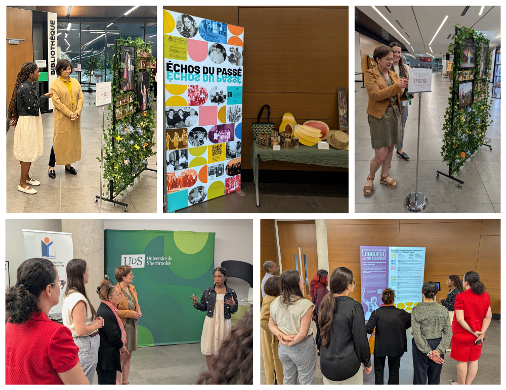 L'exposition a lieu jusqu'au 15 octobre au Foyer Bernard-Miron du Campus de Longueuil