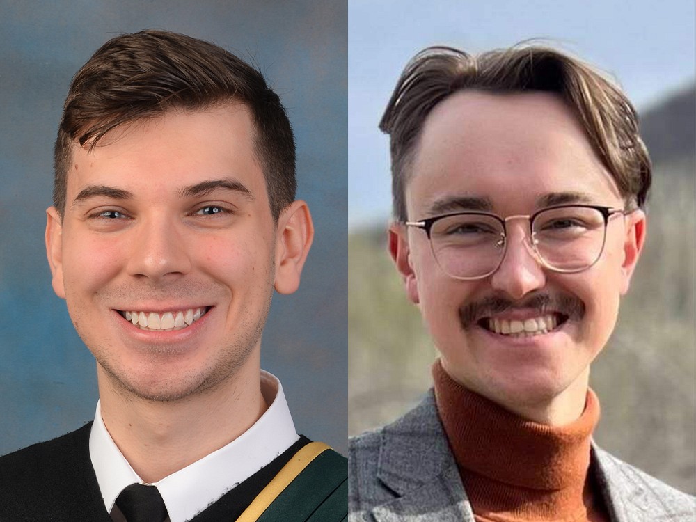 De gauche &agrave; droite : Thomas Depeyre et&nbsp;Anthony Fortin