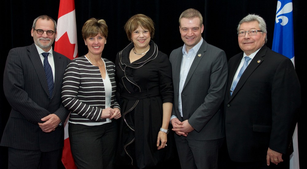 La ministre du D&eacute;veloppement international et de la Francophonie, l'honorable Marie-Claude Bibeau et la ministre responsable de l'Enseignement sup&eacute;rieur du Qu&eacute;bec, Mme&nbsp;H&eacute;l&egrave;ne David, ont annonc&eacute; aujourd'hui l'octroi d'un investissement historique visant &agrave; doter les jeunes Qu&eacute;b&eacute;cois d'une &eacute;ducation postsecondaire de grande qualit&eacute; qui leur permettra d'atteindre leurs objectifs.