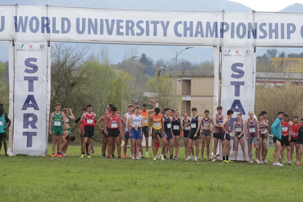 Nolan et F&eacute;lix sur la ligne de d&eacute;part