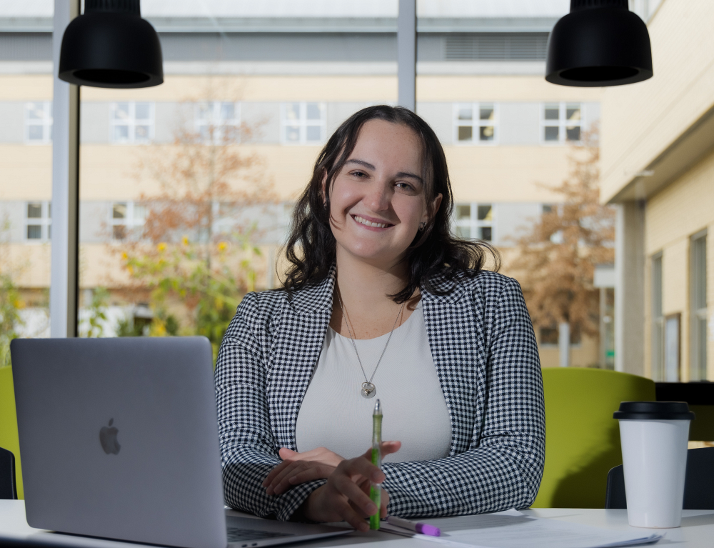 Myriam Ar&egrave;s, &eacute;tudiante de troisi&egrave;me ann&eacute;e en m&eacute;decine