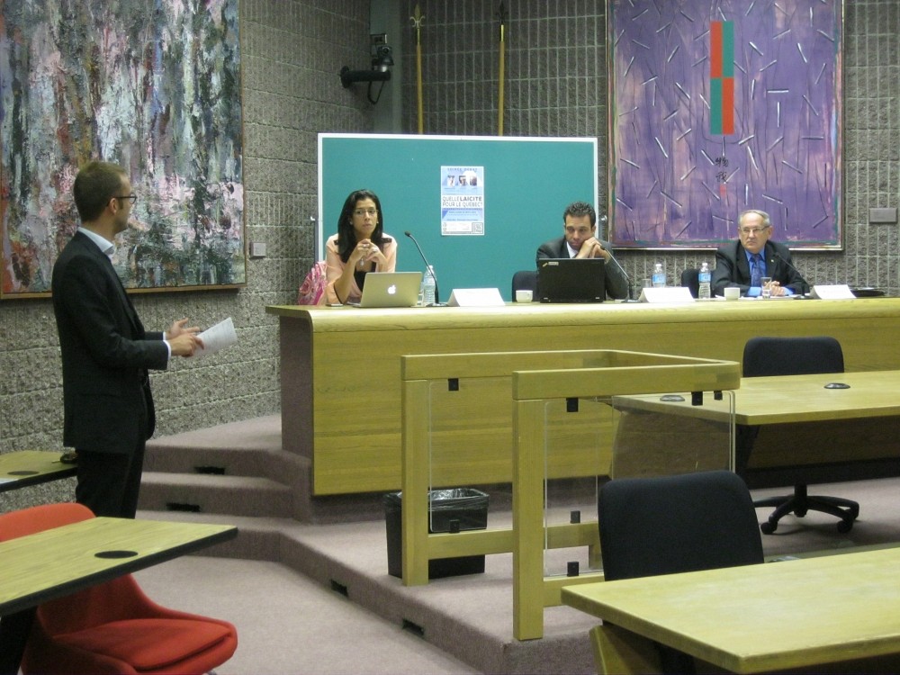 David Koussens, Le&iuml;la Benhadjoudja, Haroun Bouazzi et Jean Dorion