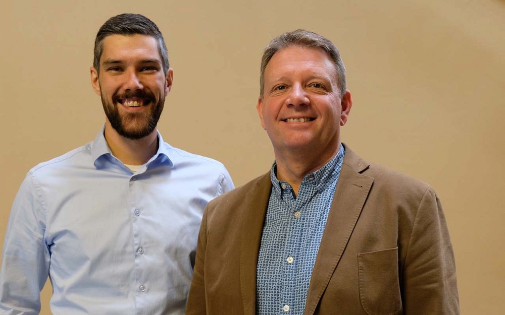 Karl Thibault et Pr Bertrand Reulet