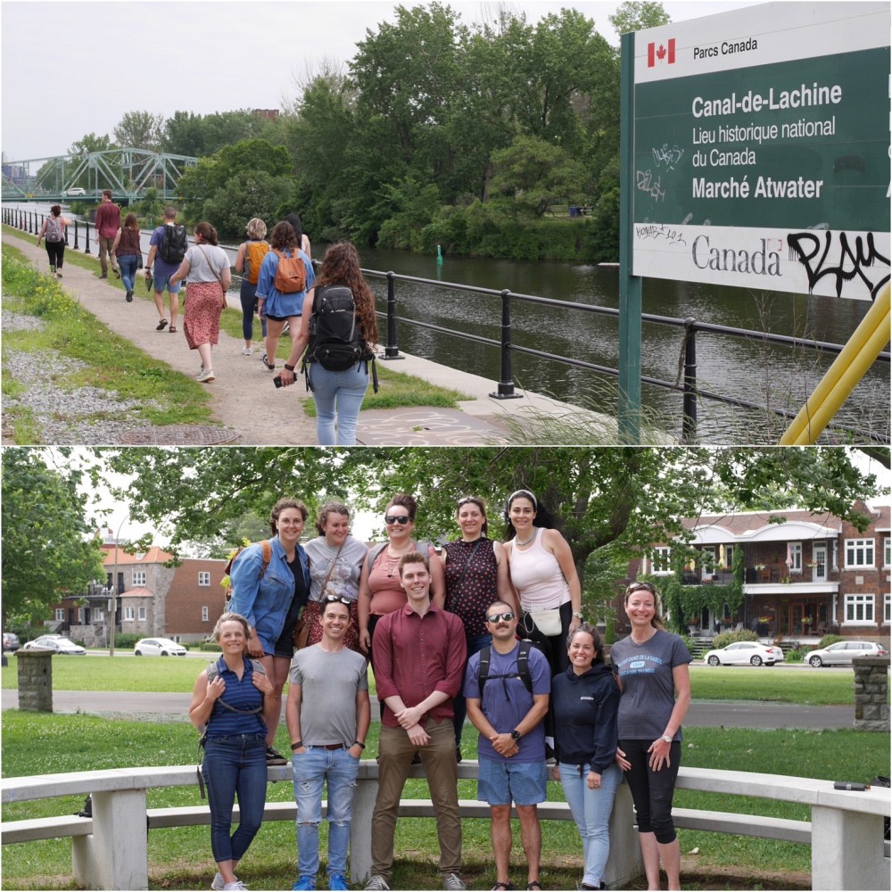 Photo de l'&eacute;quipe de la CR&Eacute;PA lors des deux journ&eacute;es d'activit&eacute;s &agrave; Montr&eacute;al.