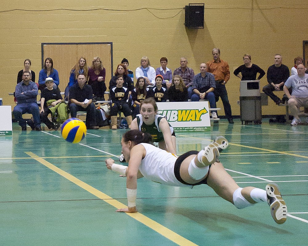 La lib&eacute;ro Genevi&egrave;ve Gagn&eacute; a &eacute;t&eacute; une inspiration pour son &eacute;quipe durant tout le week-end.