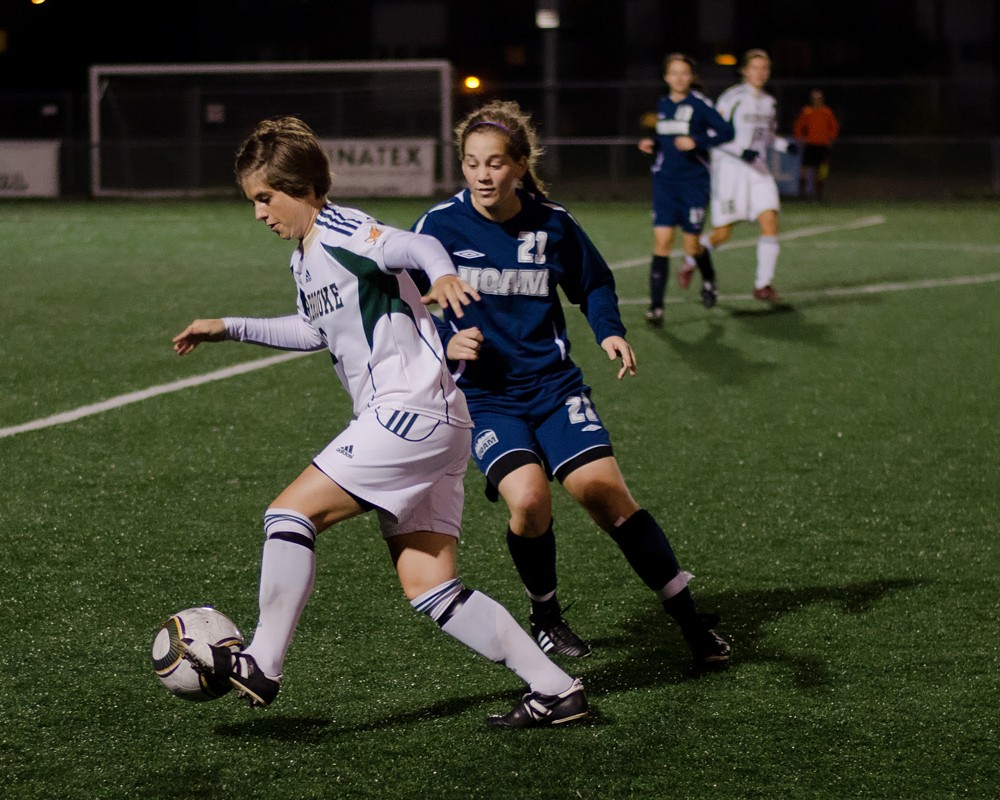 Camille Vandenberghe a marqu&eacute; le premier but du Vert&nbsp;&&nbsp;Or dans une victoire de 3 &agrave;&nbsp;0 sur les Stingers de l'Universit&eacute; Concordia.