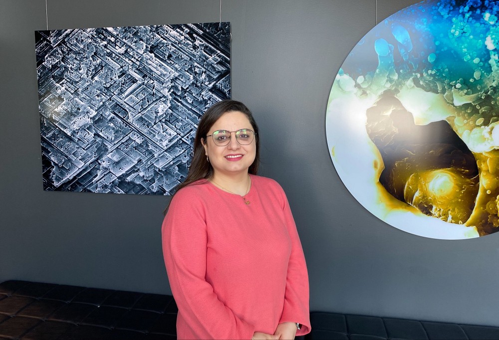 L'&eacute;tudiante au doctorat Sajedeh Esmaeilzadeh appr&eacute;cie le 3IT notamment pour son environnement dynamique et collaboratif, qui favorise &agrave; la fois l'innovation scientifique et le d&eacute;veloppement professionnel.