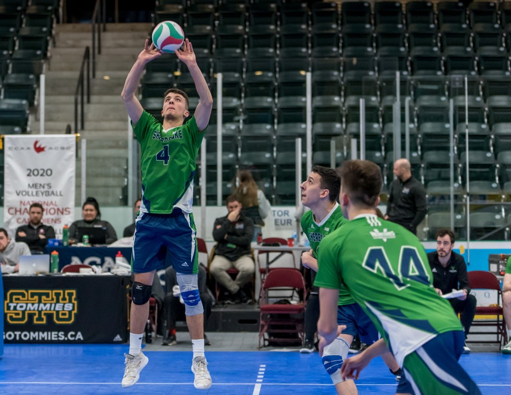 Le passeur Jonathan Portelance.