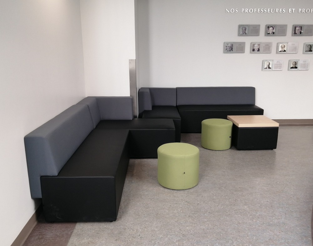 Mobilier nouvellement ajout&eacute; au pavillon D3.