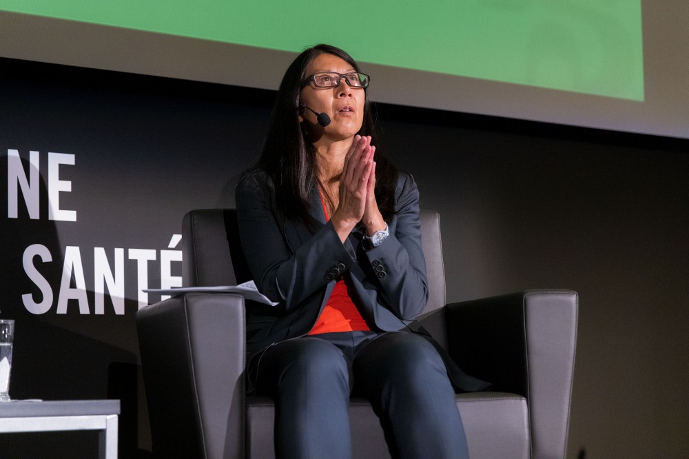 La docteure Joanne Liu &eacute;tait de passage &agrave; la&nbsp;Facult&eacute; de m&eacute;decine et des sciences de la sant&eacute; le 23 septembre dernier.