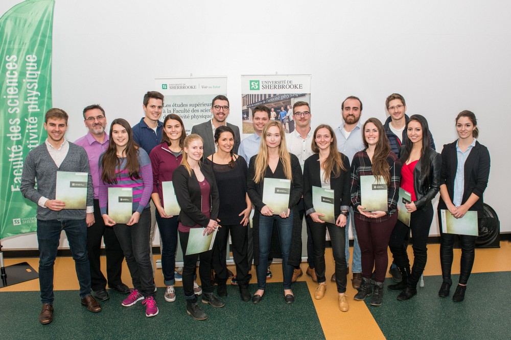 Les boursi&egrave;res et boursiers&nbsp;2017 de la Facult&eacute; des sciences de l&rsquo;activit&eacute; physique