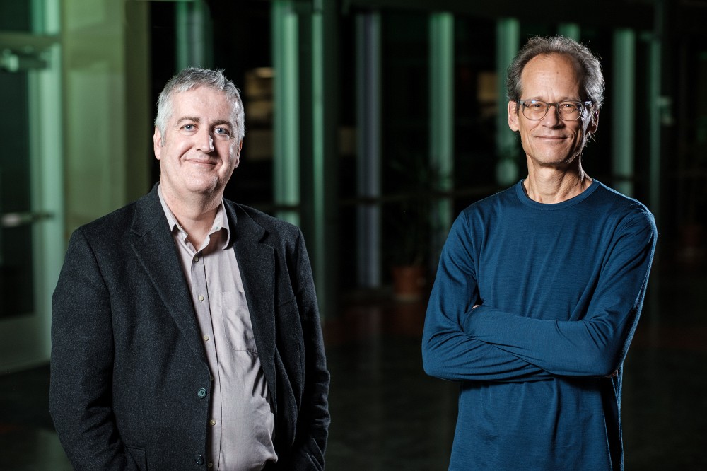 Pr J&eacute;r&ocirc;me Claverie et Pr Louis Taillefer