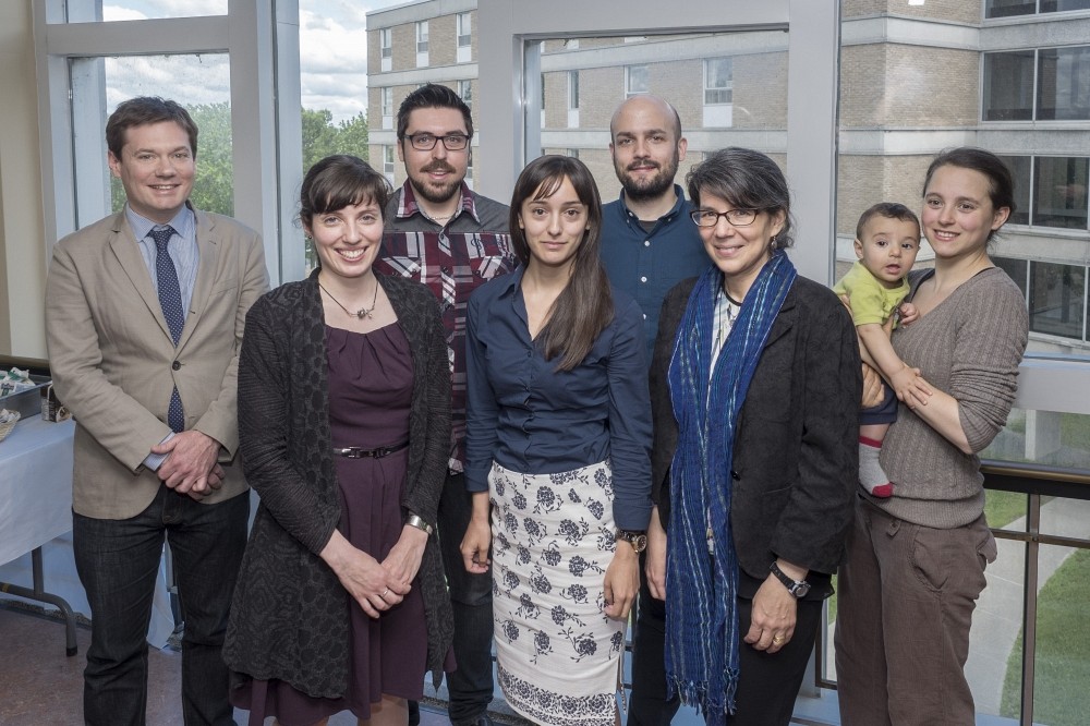 Derek McKee, H&eacute;l&egrave;ne Mayrand, Nicholas Thiffault, Sabrina Tremblay-Huet, Pierre Pariseau-Legault,&nbsp;Karin Mickelson et Sophie Audette-Chapdelaine.