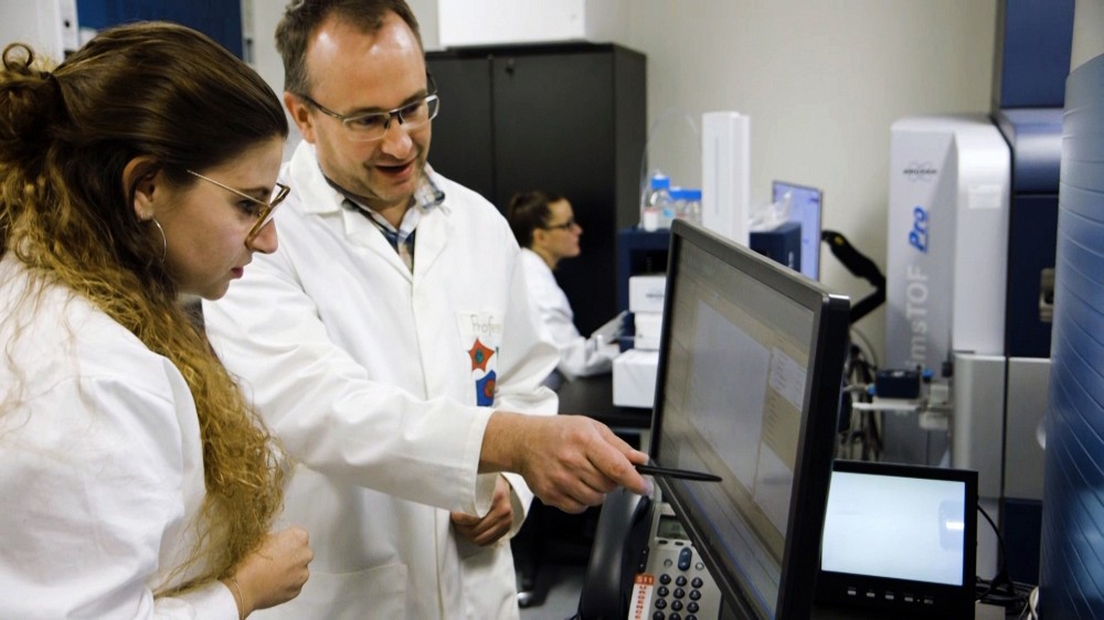 Le professeur Fran&ccedil;ois-Michel Boisvert (photo prise avant l'entr&eacute;e en vigueur des mesures de distanciation)