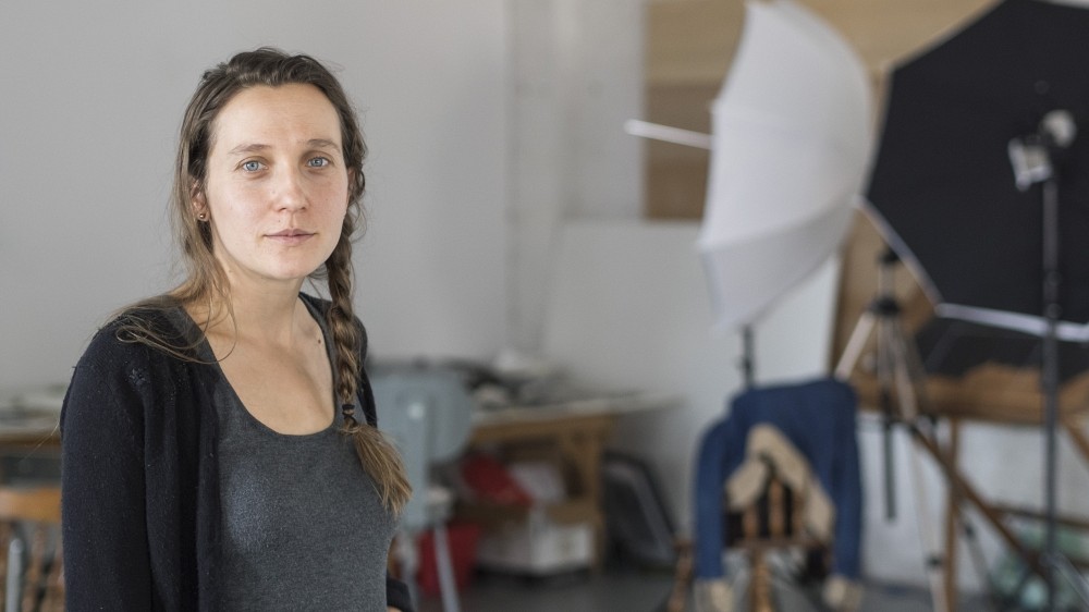 Joanna Chelkowska, dipl&ocirc;m&eacute;e en pratiques artistiques actuelles &agrave; l'Universit&eacute; de Sherbrooke