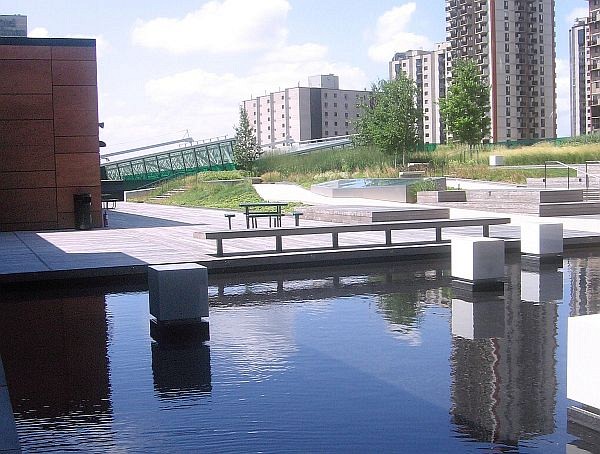 L'oasis de verdure au Campus de Longueuil.