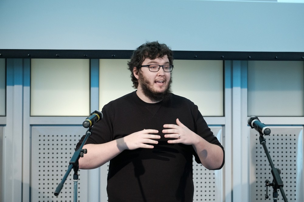 Julien Rossignol, doctorant en g&eacute;nie &eacute;lectrique.