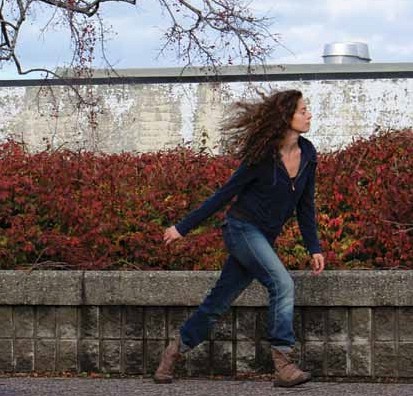 La projet Danse trajet de Josianne Bolduc tente de traduire le dialogue entre l&rsquo;artiste et son&nbsp;environnement.