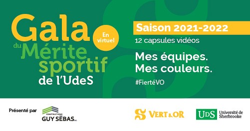 L'&eacute;dition 2022 du Gala du M&eacute;rite sportif de l'UdeS s'est tenu en formule de d&eacute;voilement virtuel du 19 avril au 2 mai dernier.