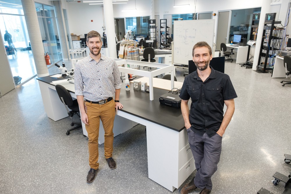 Karl Thibault et Pr Mathieu Juan