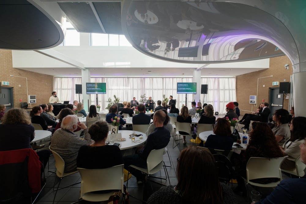 Le 24 avril, l&rsquo;UdeS a soulign&eacute; le travail remarquable de plusieurs de ses chercheuses et chercheurs lors d&rsquo;un &eacute;v&eacute;nement bien sp&eacute;cial. 