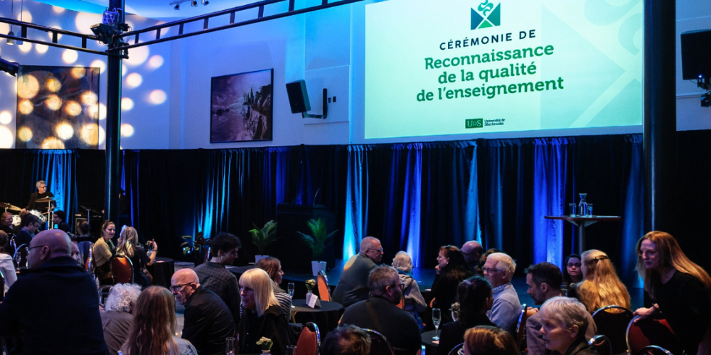 15e&nbsp;C&eacute;r&eacute;monie de reconnaissance de la qualit&eacute; de l&rsquo;enseignement de l'Universit&eacute; de Sherbrooke