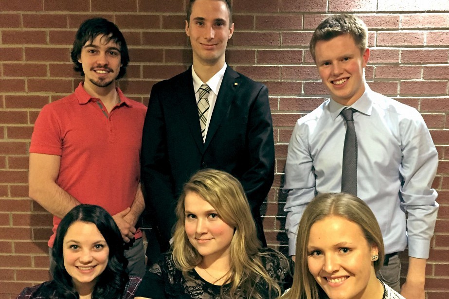 L'&eacute;quipe d'Enactus Universit&eacute; de Sherbrooke compte officiellement huit membres.