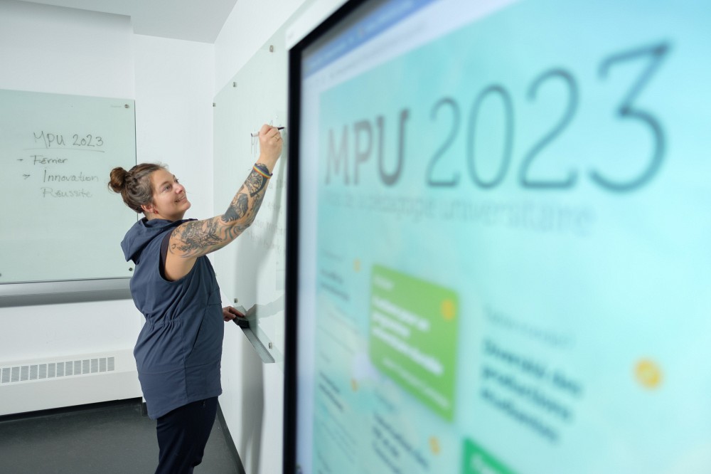 Marie-Dominique Duval, responsable de la coordination du MPU, nous pr&eacute;sente une programmation haute en couleur.