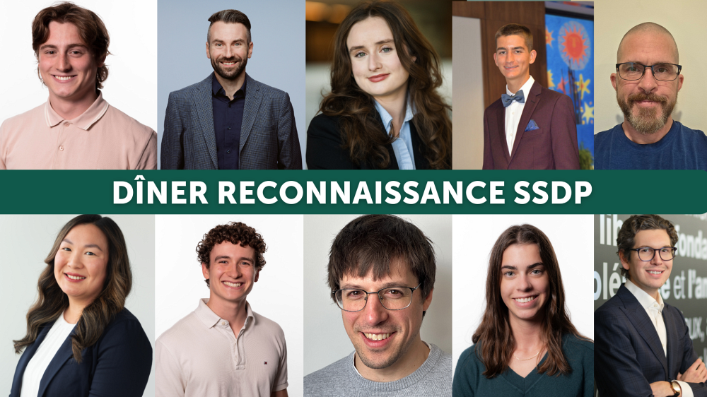 Les laur&eacute;ates et laur&eacute;ats des Bourses SSDP et des Prix Coop Inspiration 2025