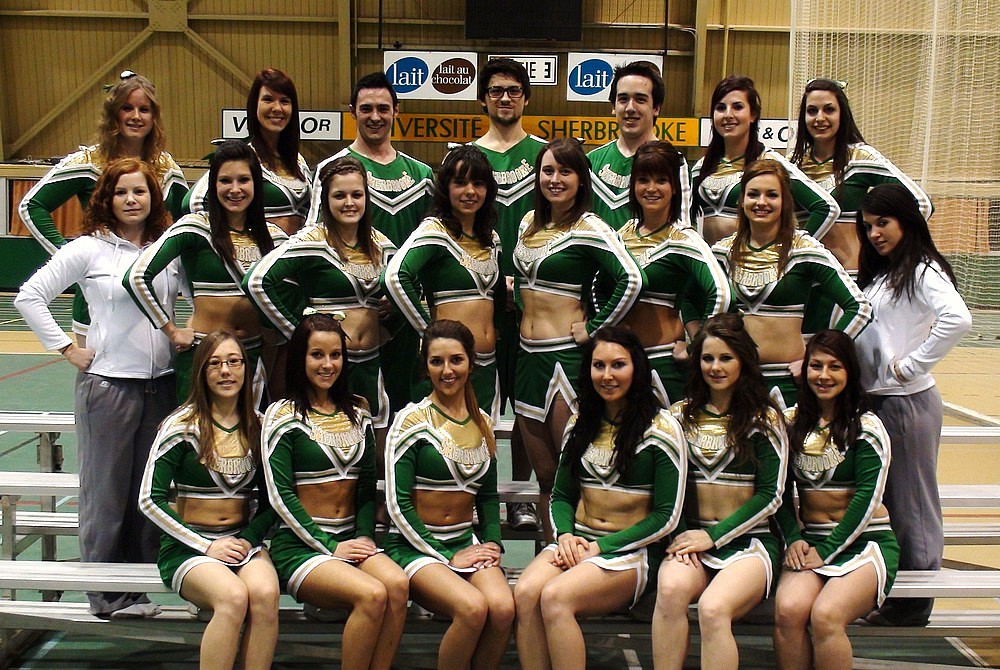 L'&eacute;quipe de cheerleading Vert&nbsp;&&nbsp;Or a termin&eacute; 4e en fin de semaine &agrave; Trois-Rivi&egrave;res.