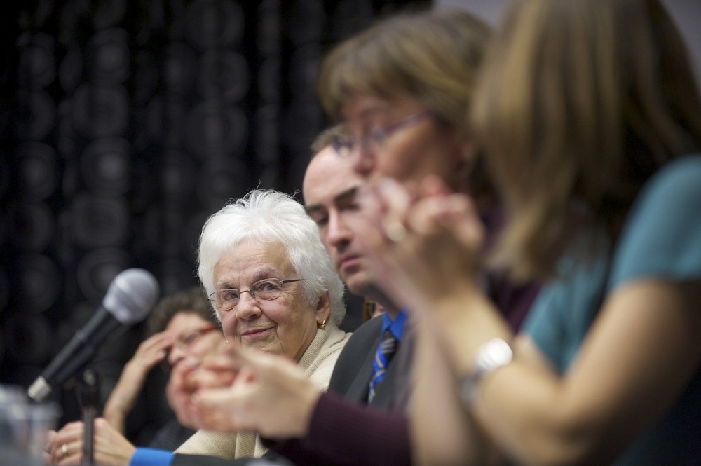 Pl&eacute;ni&egrave;re sur l'histoire des femmes au Qu&eacute;bec lors du 65e Congr&egrave;s de l'Institut d'histoire de l'Am&eacute;rique fran&ccedil;aise.