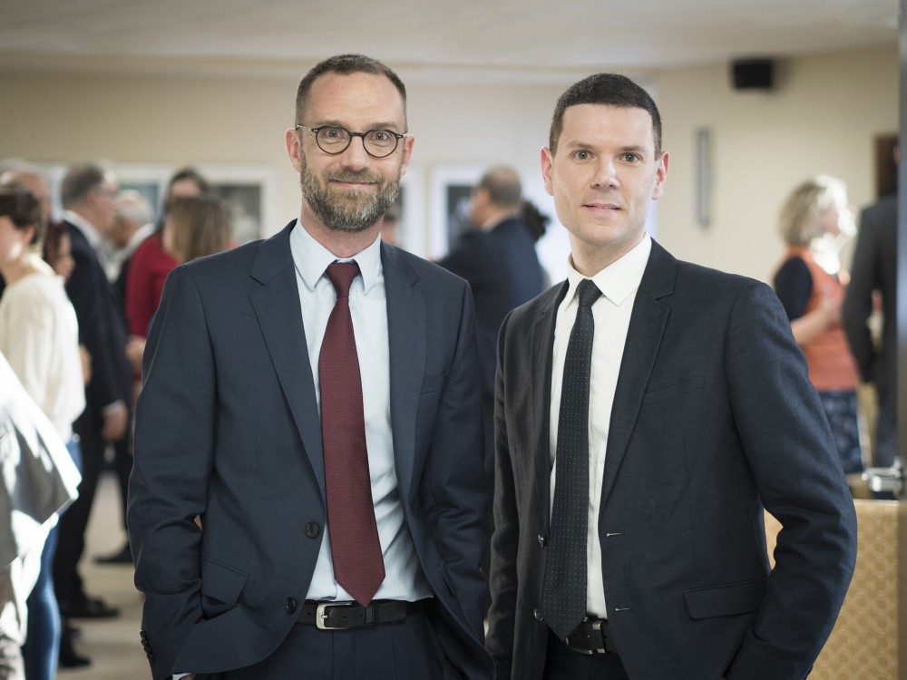 David Koussens et Bertrand Lavoie