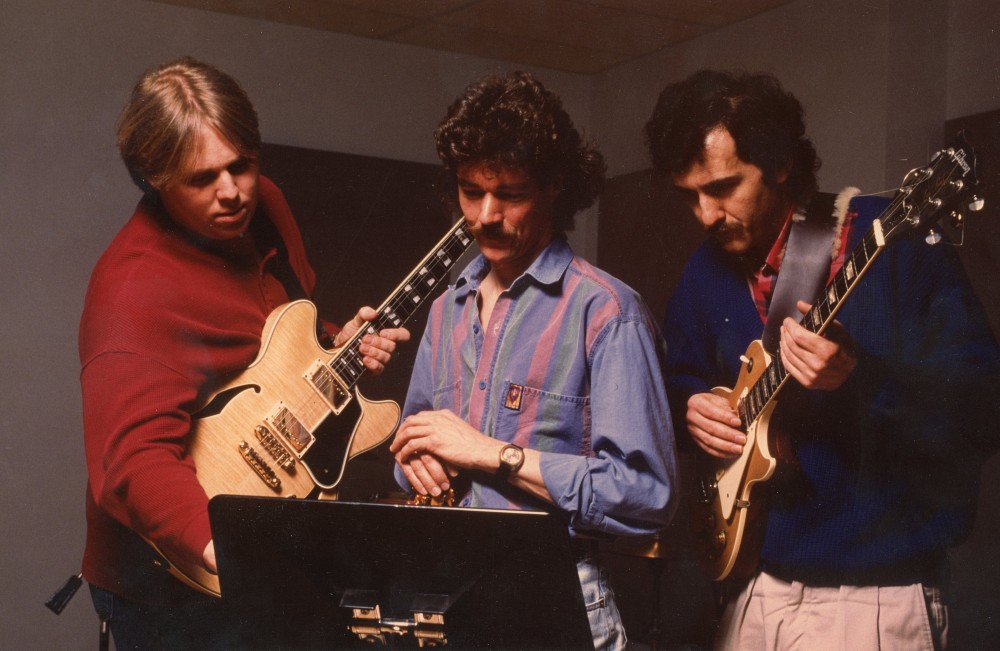 Premi&egrave;re cohorte de l'&Eacute;cole de musique, 1992. Archives de l&rsquo;Universit&eacute; de Sherbrooke (290425). Photographe : non identifi&eacute;