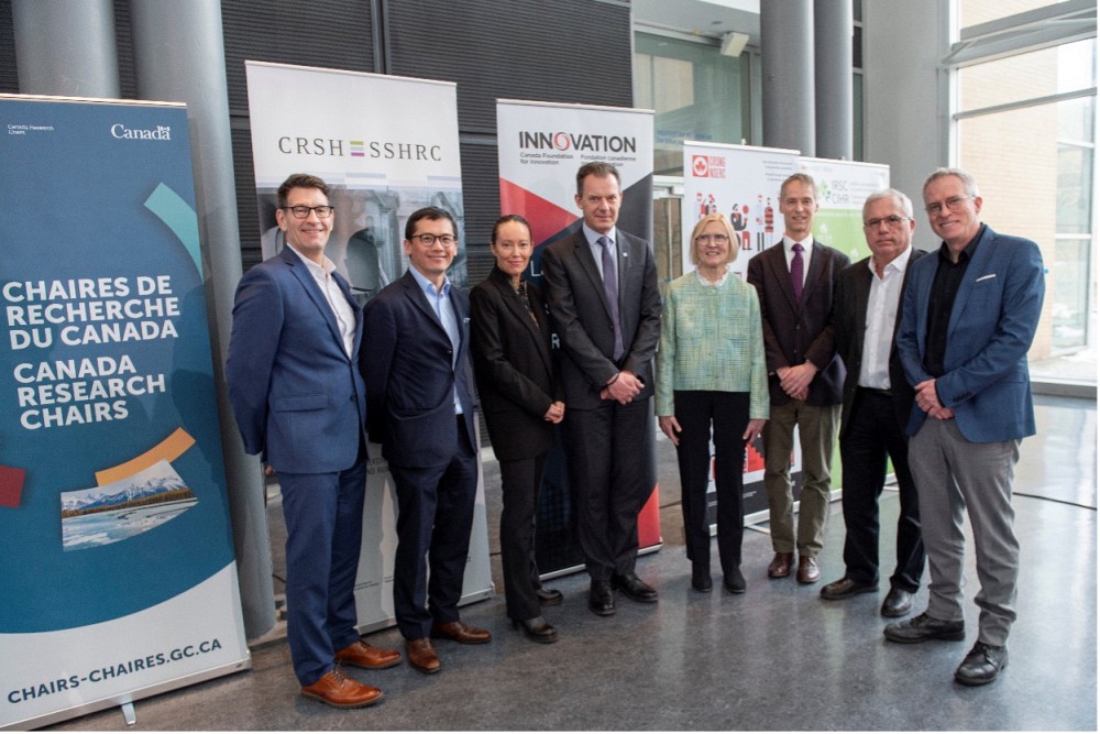 Martin Lepage (FMSS); An Tang; St&eacute;phanie Fulton; Vincent Poitout (CRCHUM); Guy Rutter;&nbsp;Roseann O&rsquo;Reilly; Jean DaSilva (CRCHUM); Andr&eacute; Carpentier (FMSS)Brigitte Gu&eacute;rin (FMSS) Absente de la photo