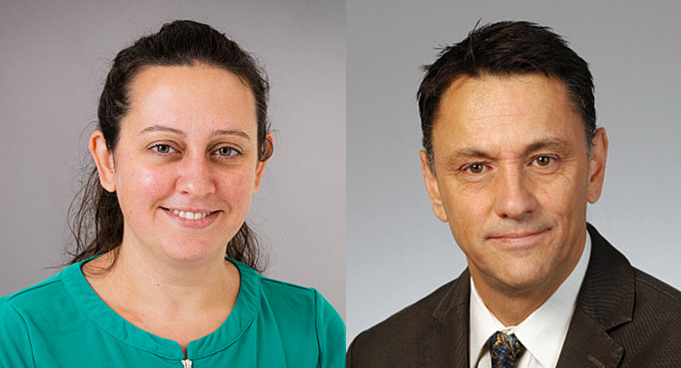 Les gagnants des premi&egrave;res subventions IDĒACTION propuls&eacute;es par le Fonds IRCUS: Marilyne Labrie, Ph. D., et Richard Leduc, Ph. D., professeure‑chercheuse et professeur‑chercheur &agrave; l&rsquo;IRCUS.