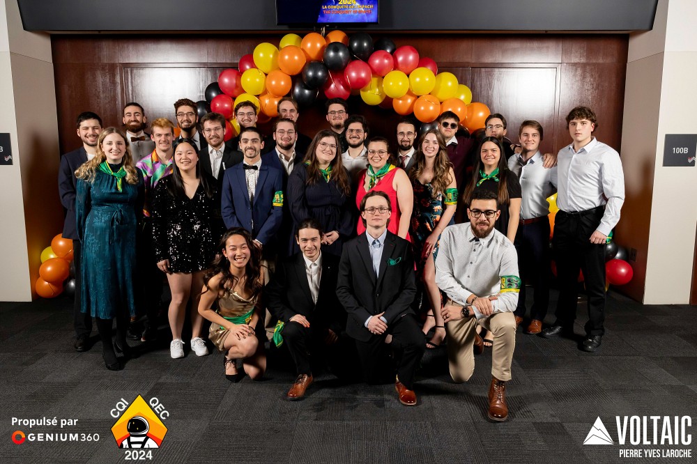 La d&eacute;l&eacute;gation sherbrookoise qui a particip&eacute; &agrave; la CQI 2024