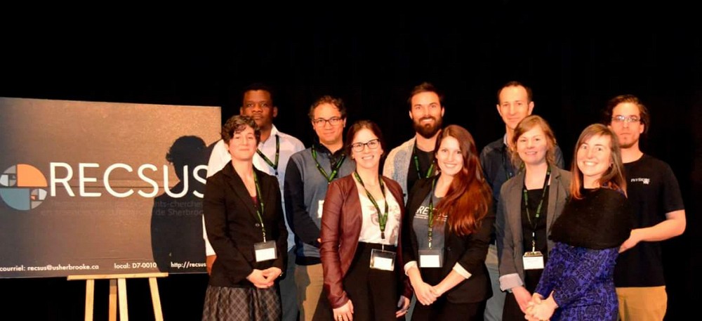 Les conf&eacute;renciers et l'&eacute;quipe organisatrice du Forum du RECSUS 2017. 