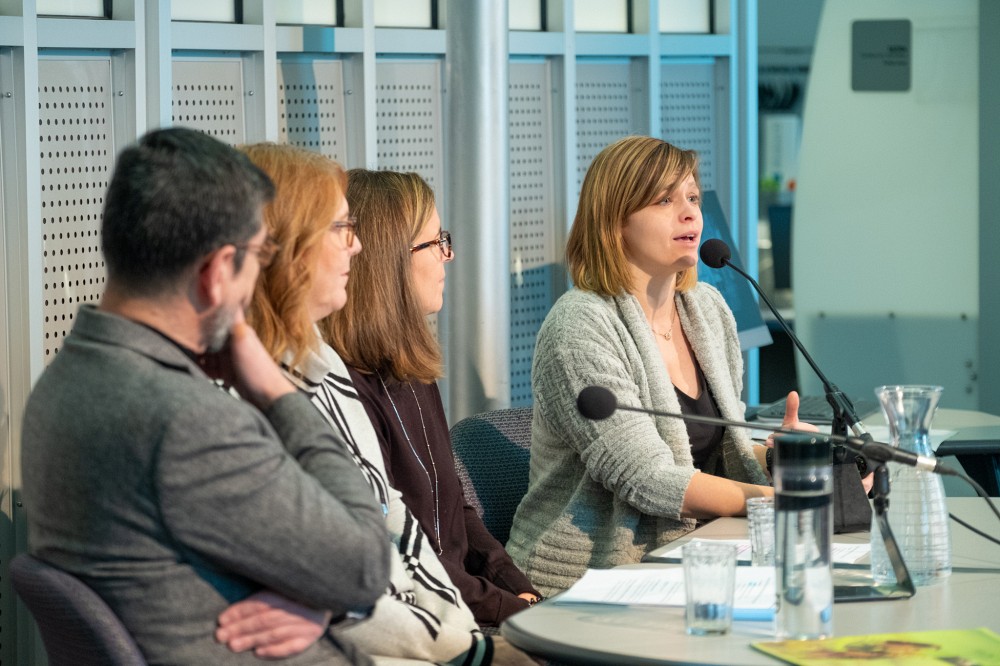 L'UdeS et l'&eacute;cole internationale du Phare participaient au panel organis&eacute; par le Carrefour de solidarit&eacute; internationale de Sherbrooke.