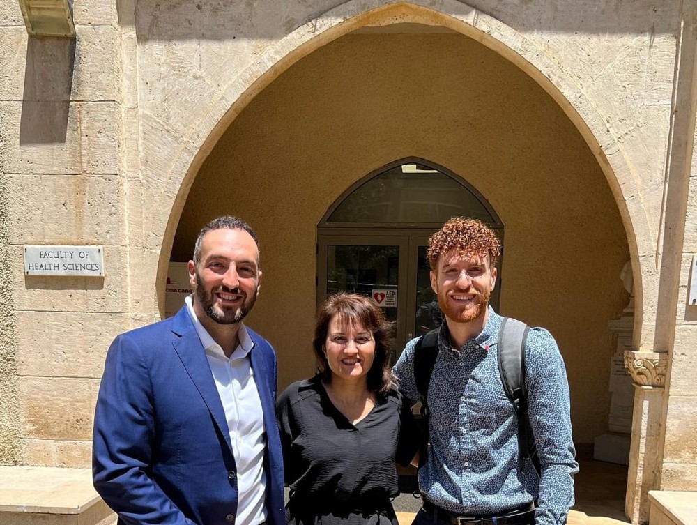 David-Martin Milot, Sabina Abou Malham et Amar Farkouh