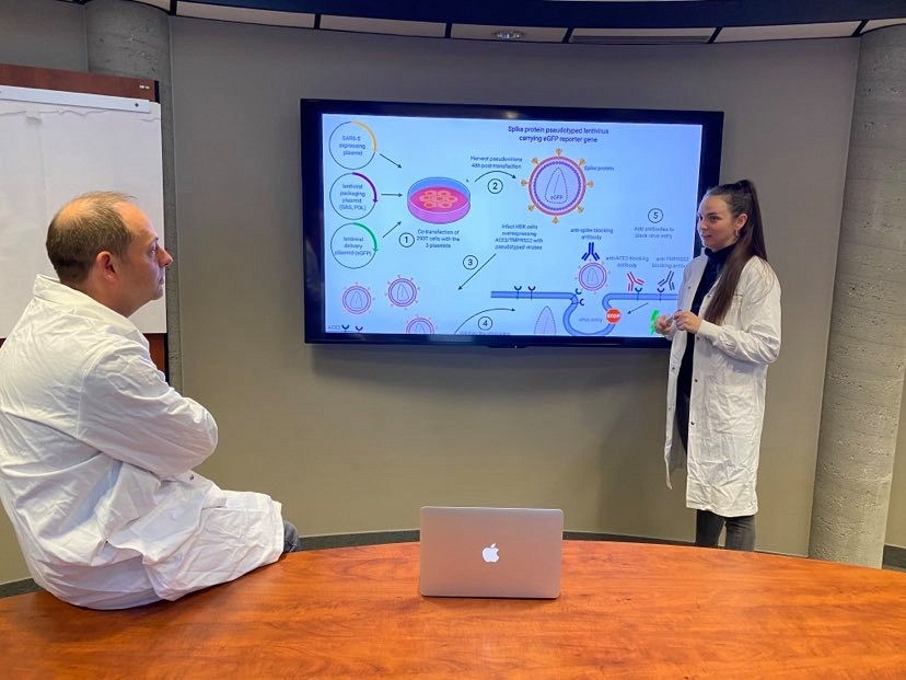 Pr. Philippe Sarret et Marie-Edith Nepveu-Traversy