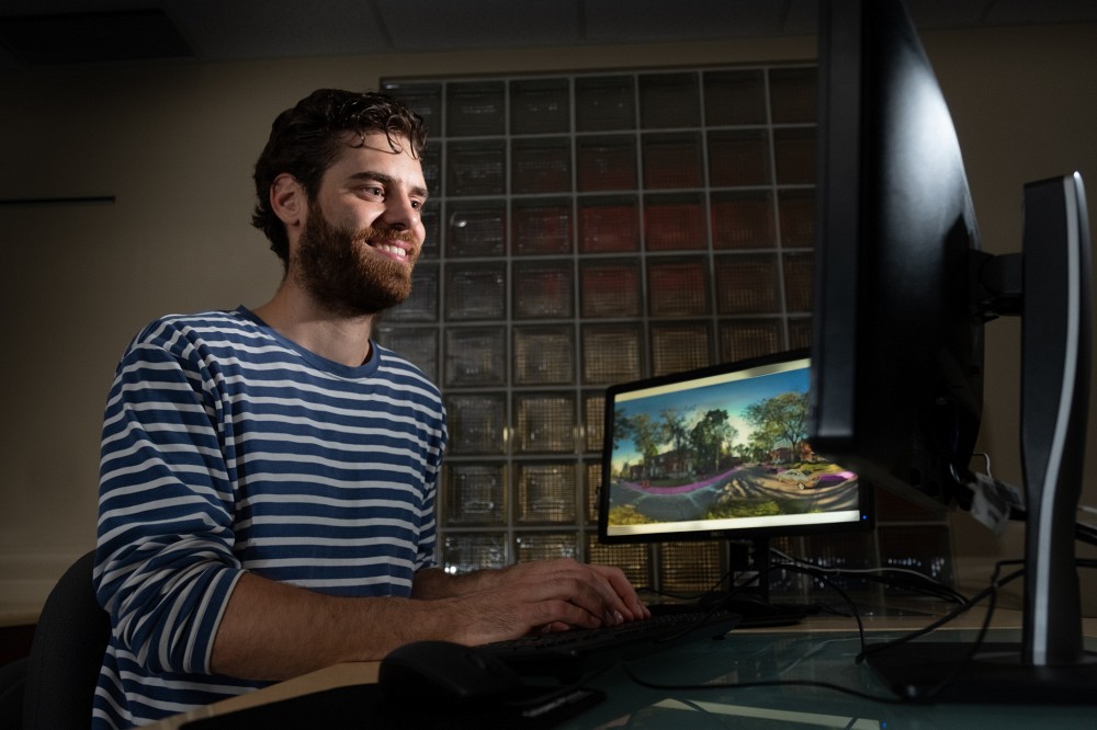 R&eacute;mi Tavon a remport&eacute; le concours de vulgarisation de l&rsquo;Acfas pour un sujet en lien avec l&rsquo;imagerie urbaine de Google Maps et l&rsquo;am&eacute;nagement des infrastructures des villes